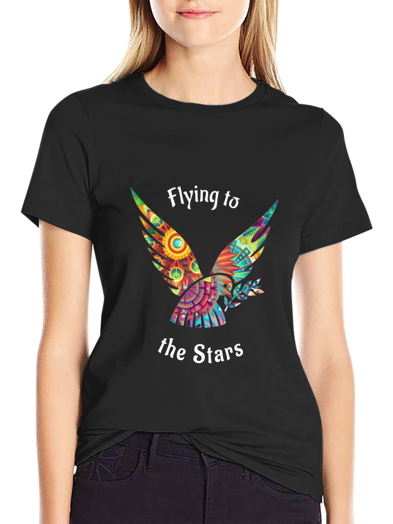 Flying to the Stars Graphic T-Shirt