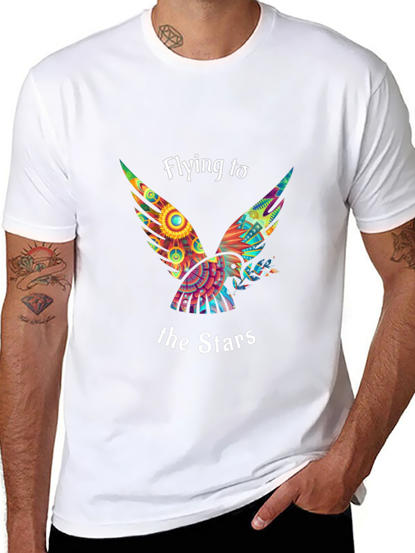 Flying to the Stars Graphic T-Shirt