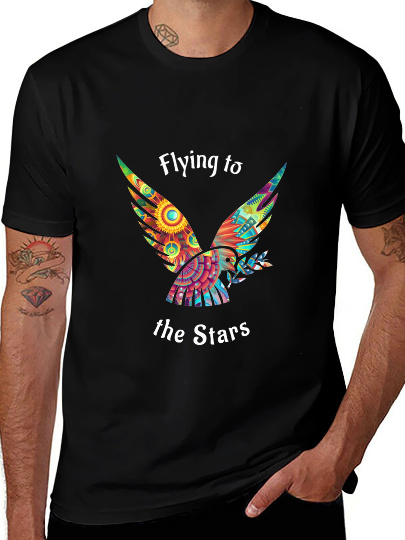 Flying to the Stars Graphic T-Shirt