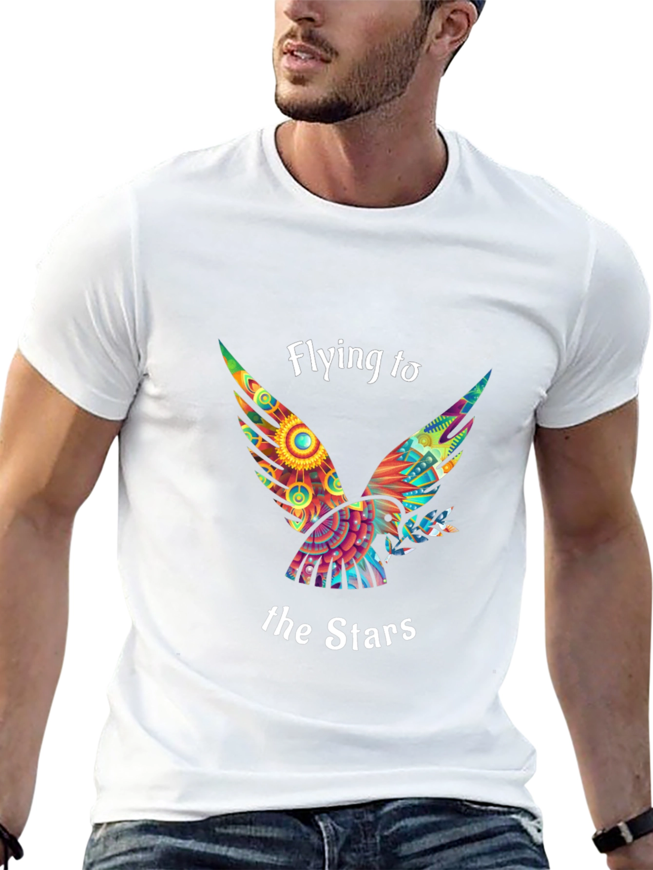 Flying to the Stars Graphic T-Shirt