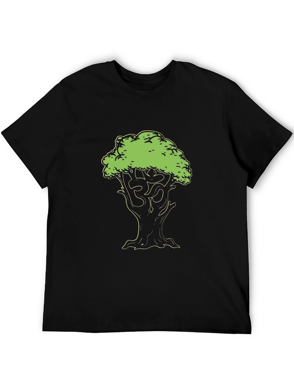 Om Tree Graphic T-Shirt