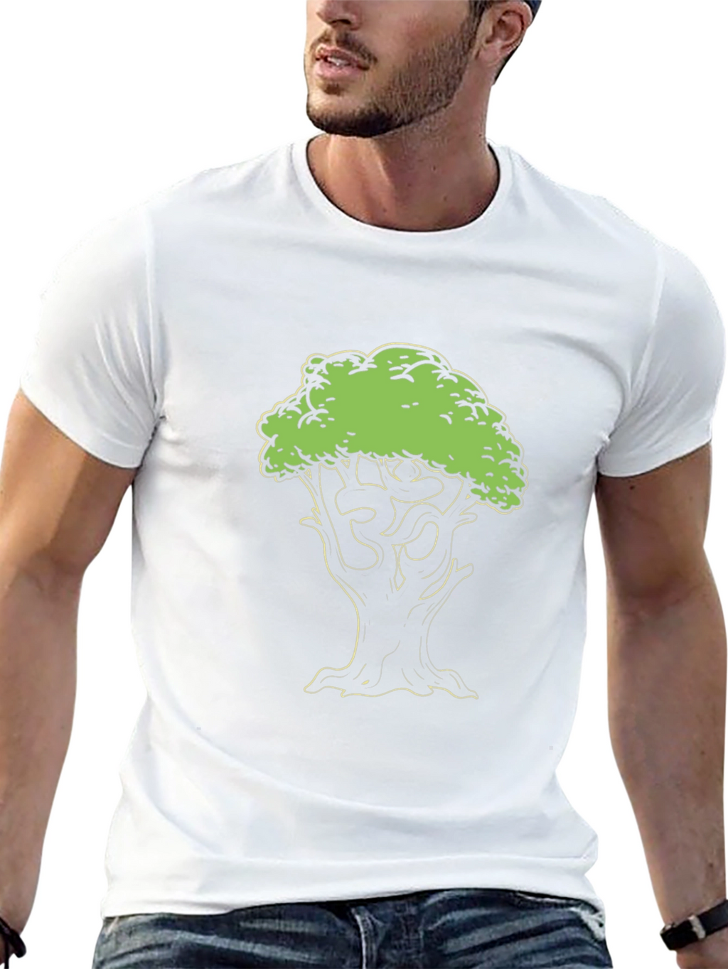 Om Tree Graphic T-Shirt