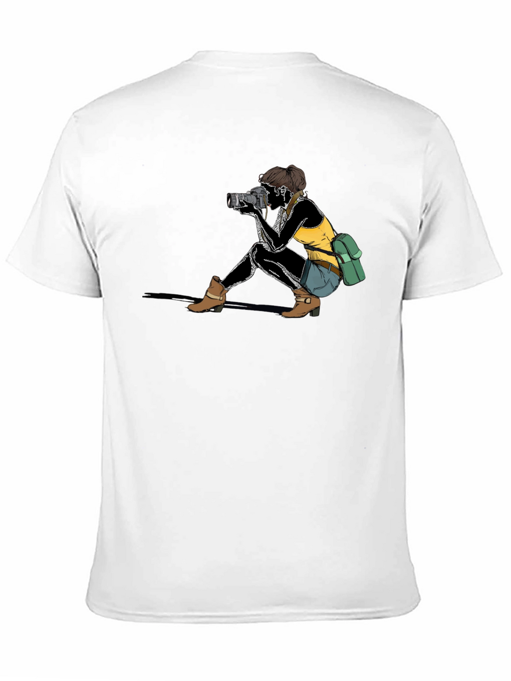 Photographer Graphic T-Shirt - Unisex Black Tee