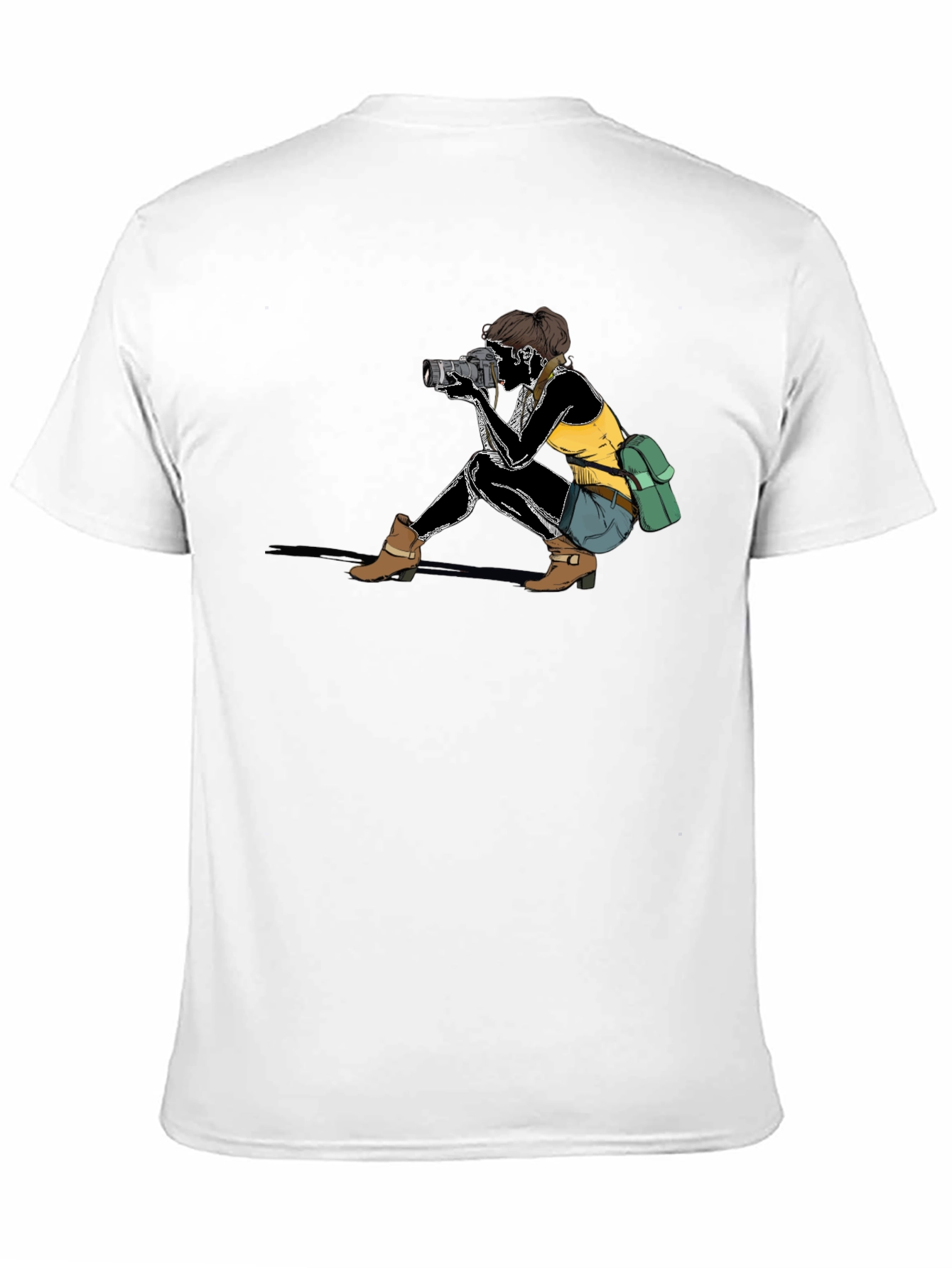 Photographer Graphic T-Shirt - Unisex Black Tee
