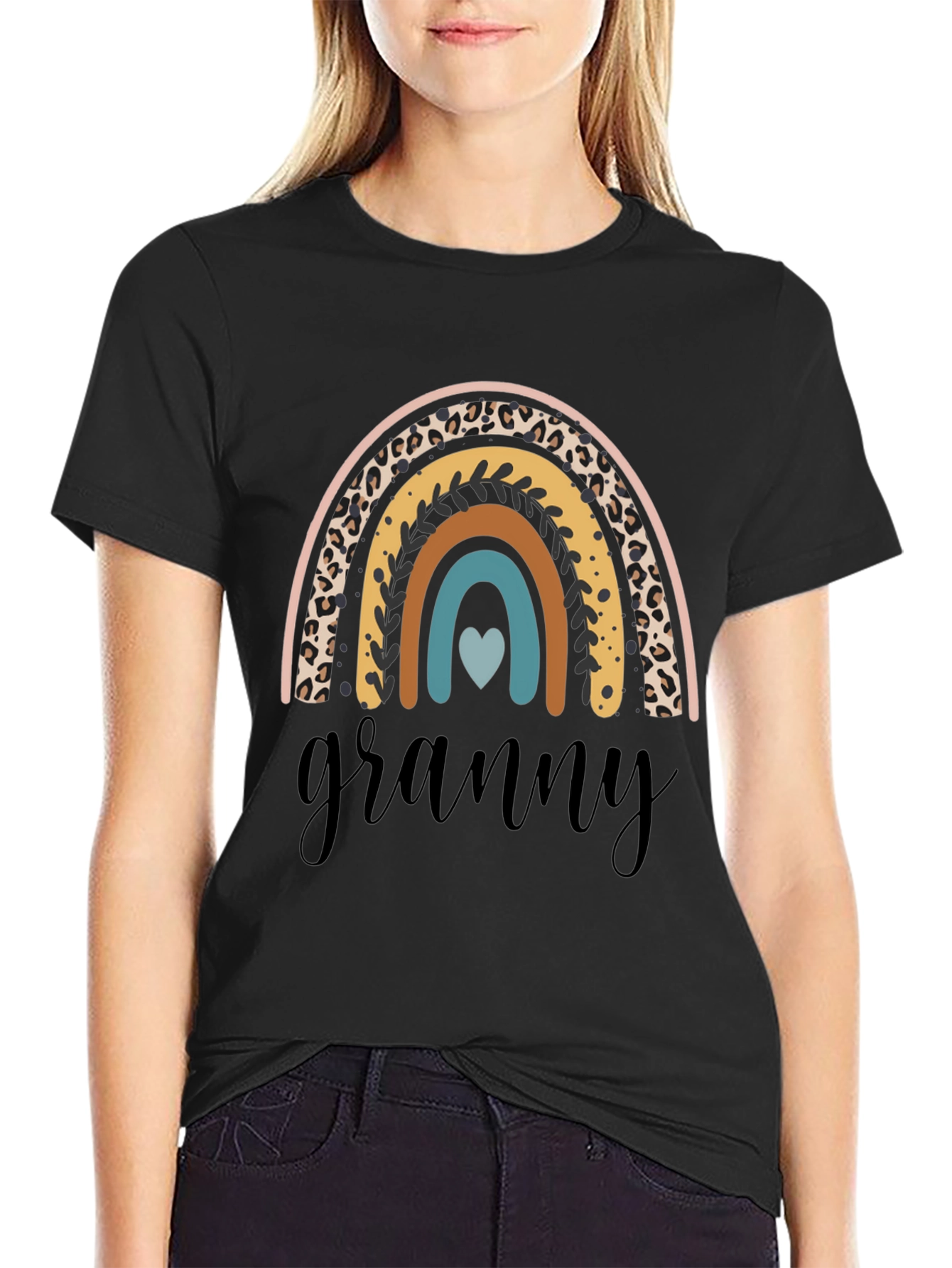 Granny Rainbow Graphic Tee