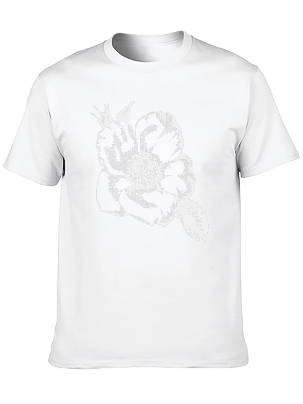 Black Floral Graphic Tee