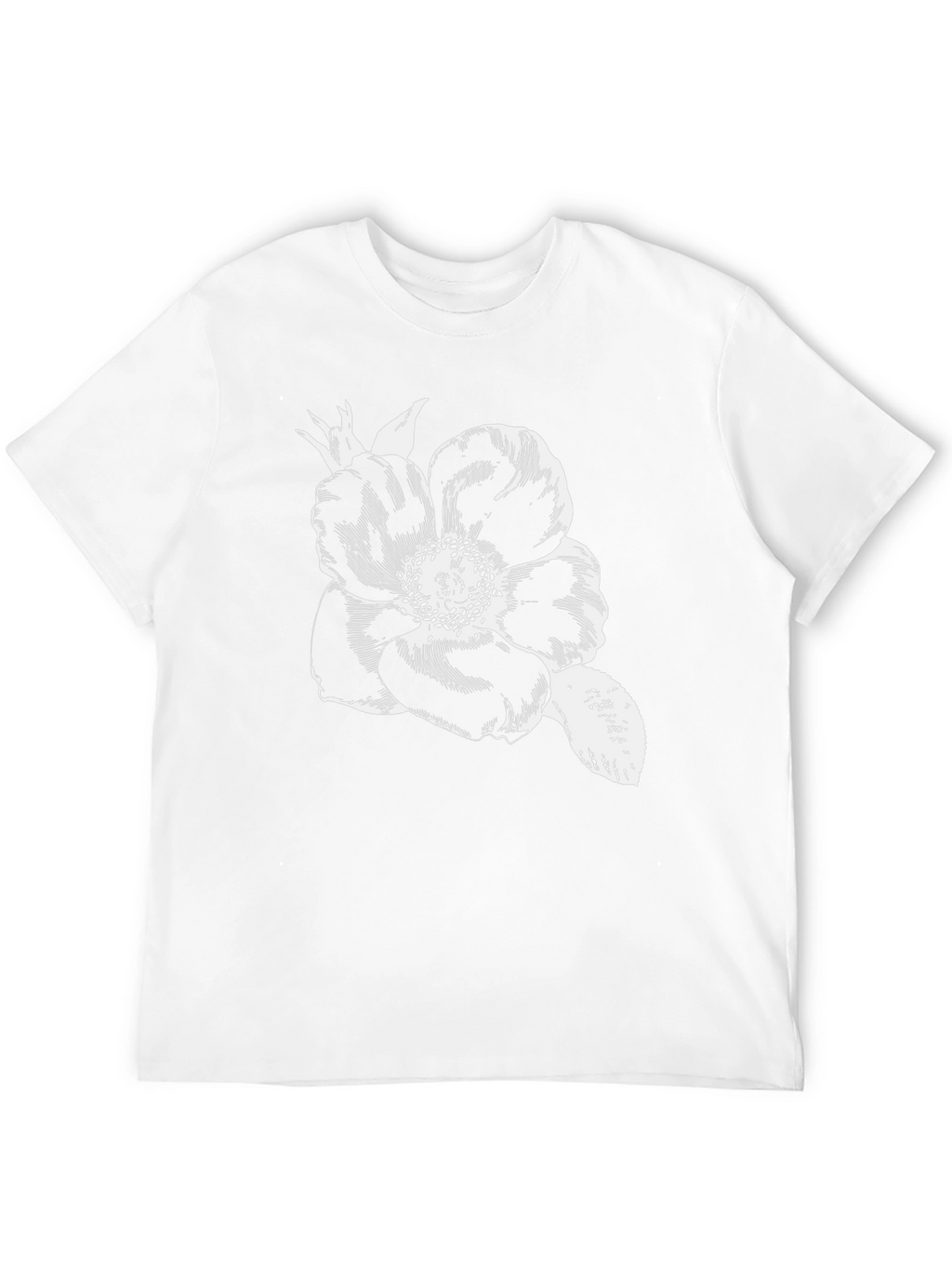Black Floral Graphic Tee