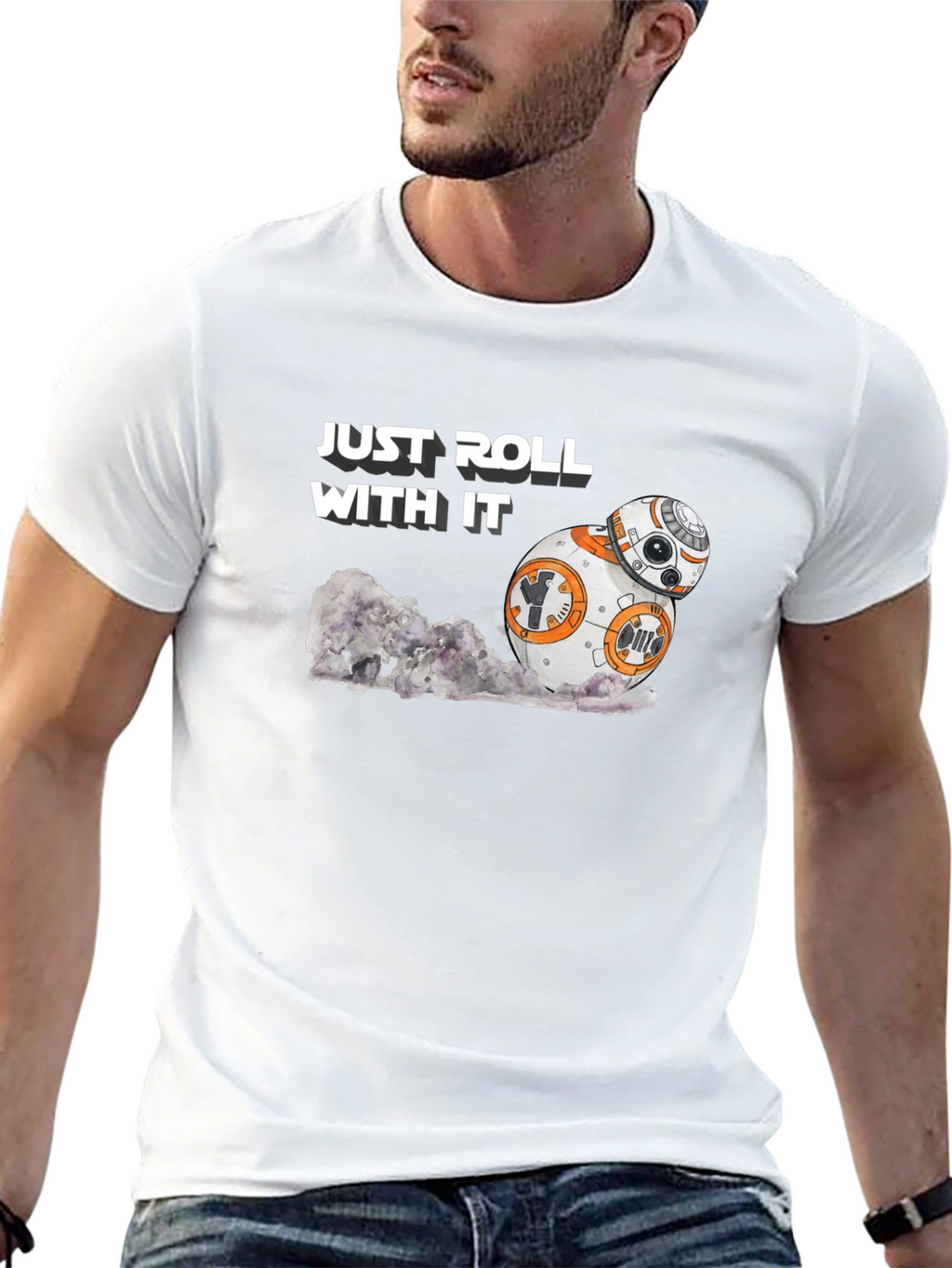 Just Roll With It BB-8 Star Wars T-Shirt