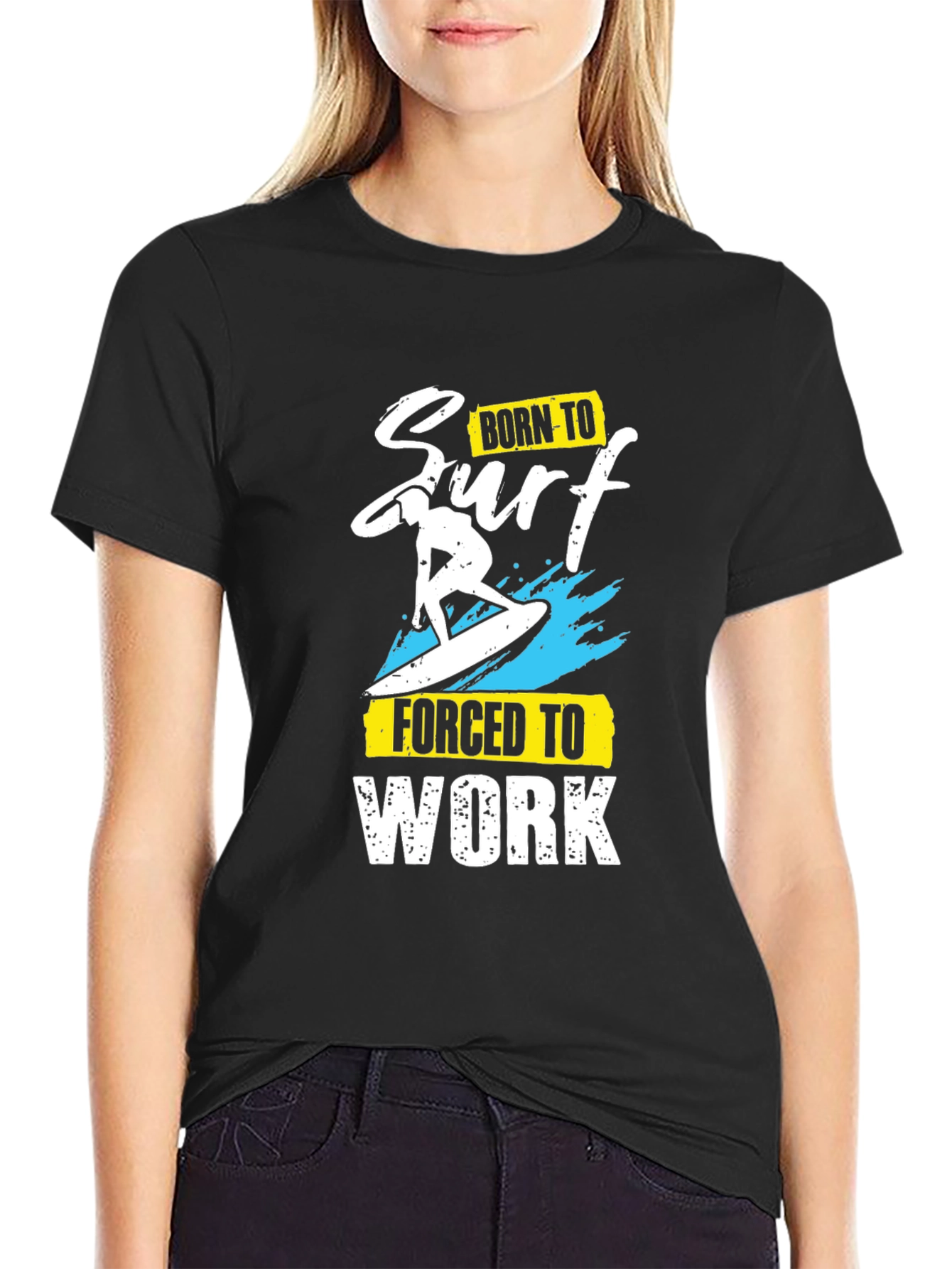 Born to Surf T-Shirt - Cool Summer Graphic Tee
