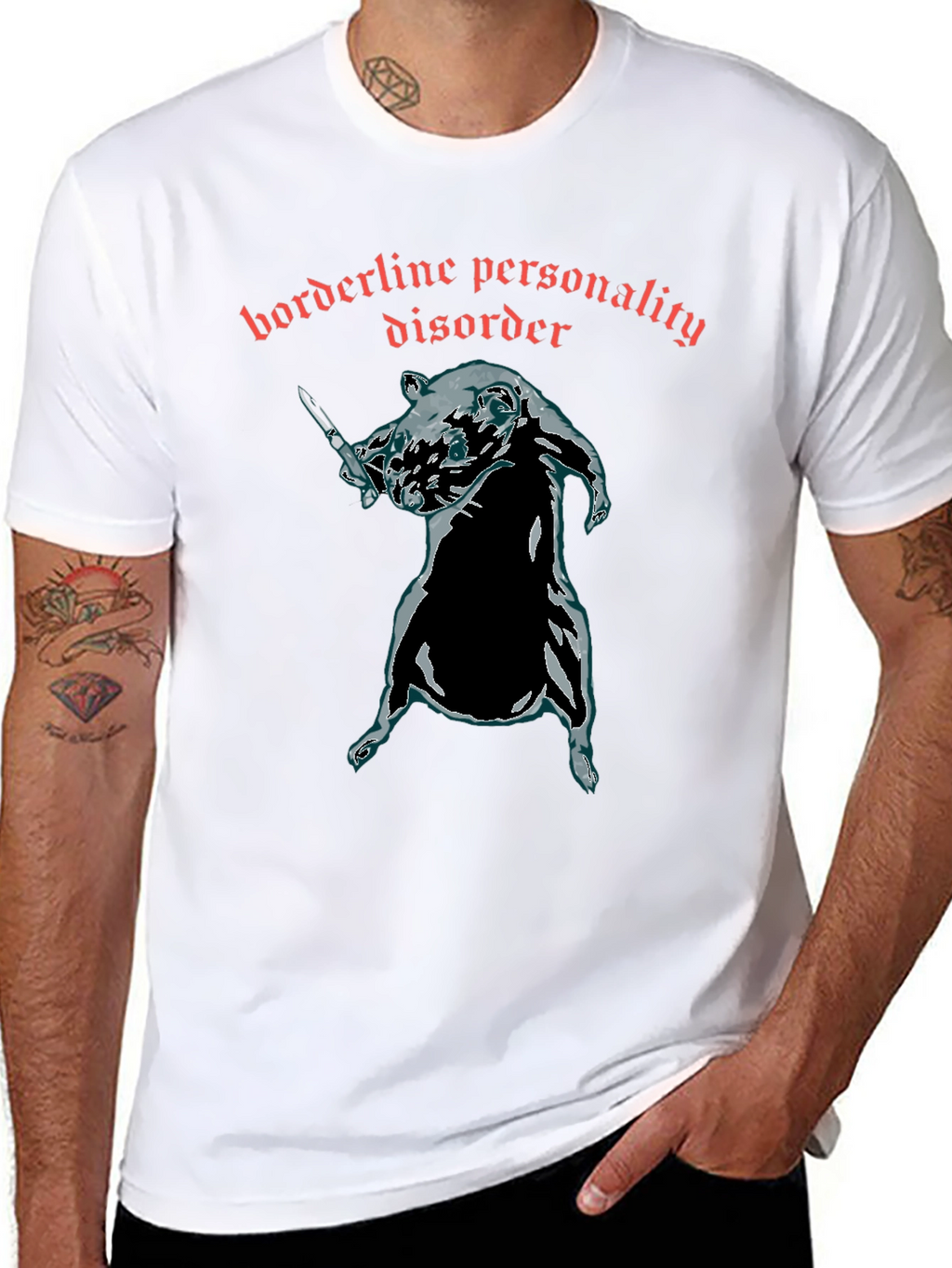 Borderline Personality Disorder Rat T-Shirt