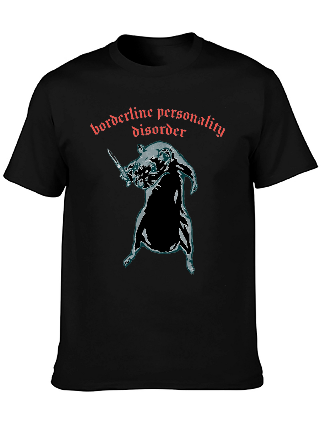 Borderline Personality Disorder Rat T-Shirt
