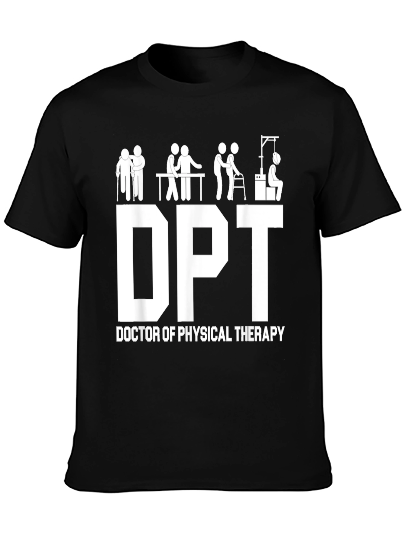 DPT Doctor of Physical Therapy Graphic T-Shirt