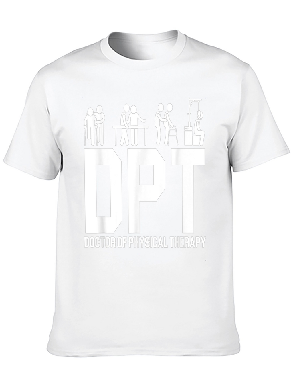 DPT Doctor of Physical Therapy Graphic T-Shirt