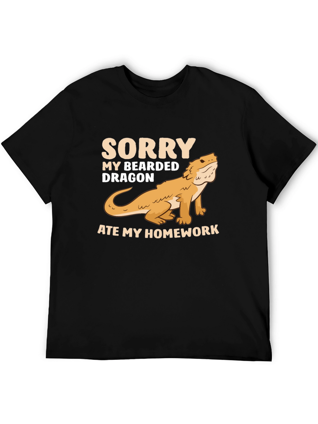 Bearded Dragon Ate My Homework T-Shirt