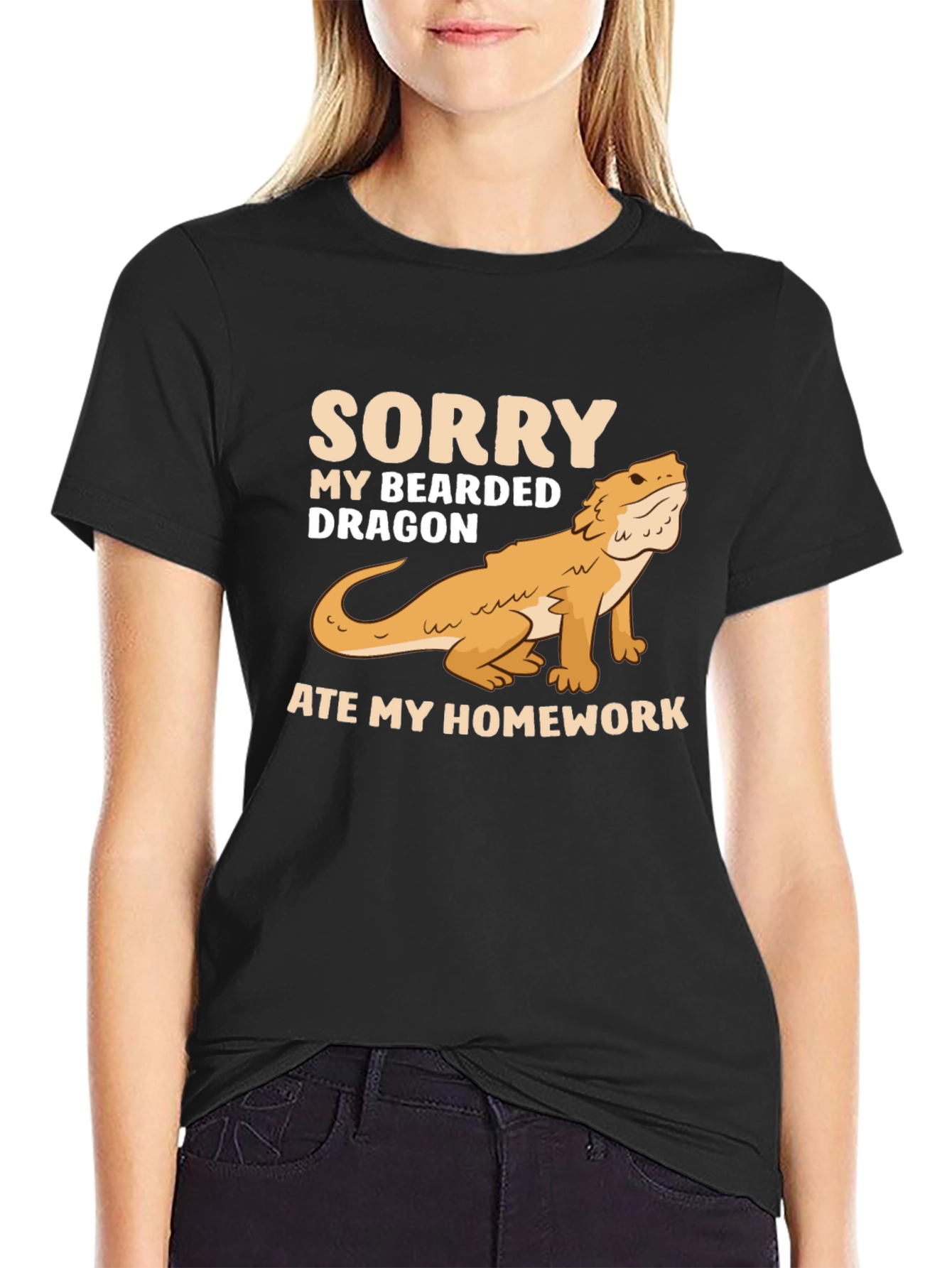 Bearded Dragon Ate My Homework T-Shirt