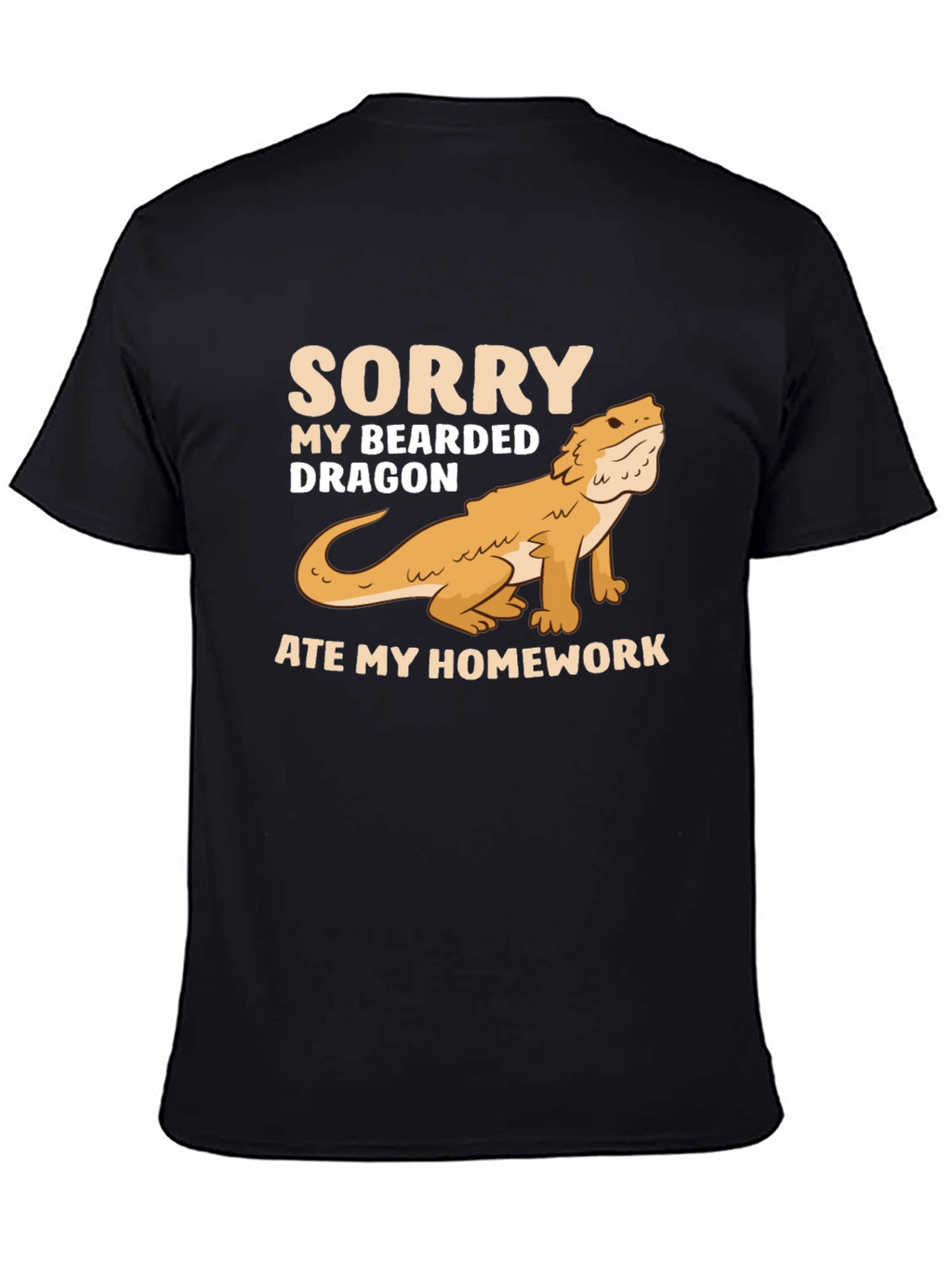 Bearded Dragon Ate My Homework T-Shirt