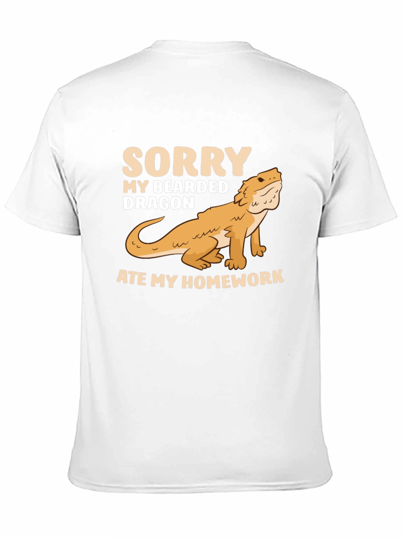 Bearded Dragon Ate My Homework T-Shirt
