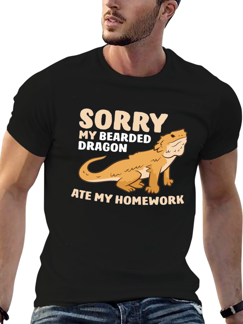 Bearded Dragon Ate My Homework T-Shirt