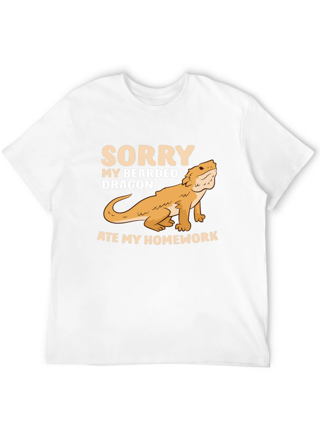 Bearded Dragon Ate My Homework T-Shirt