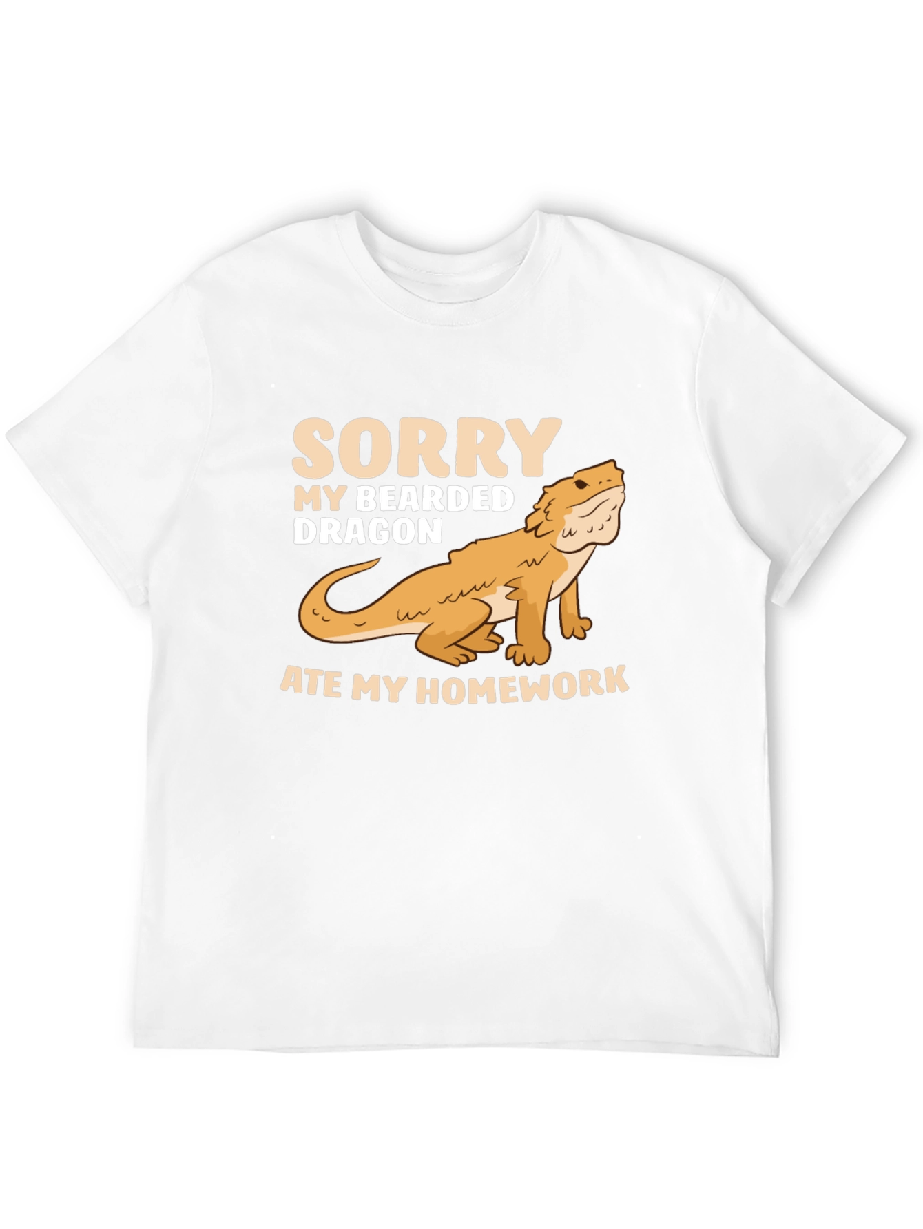 Bearded Dragon Ate My Homework T-Shirt