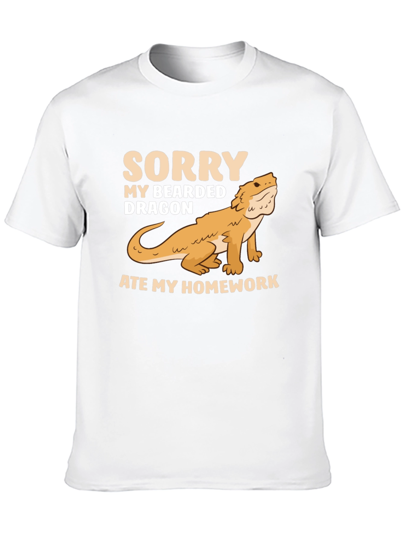 Bearded Dragon Ate My Homework T-Shirt