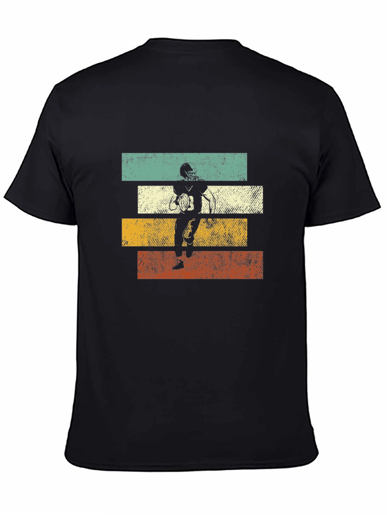 Retro Football Player T-Shirt