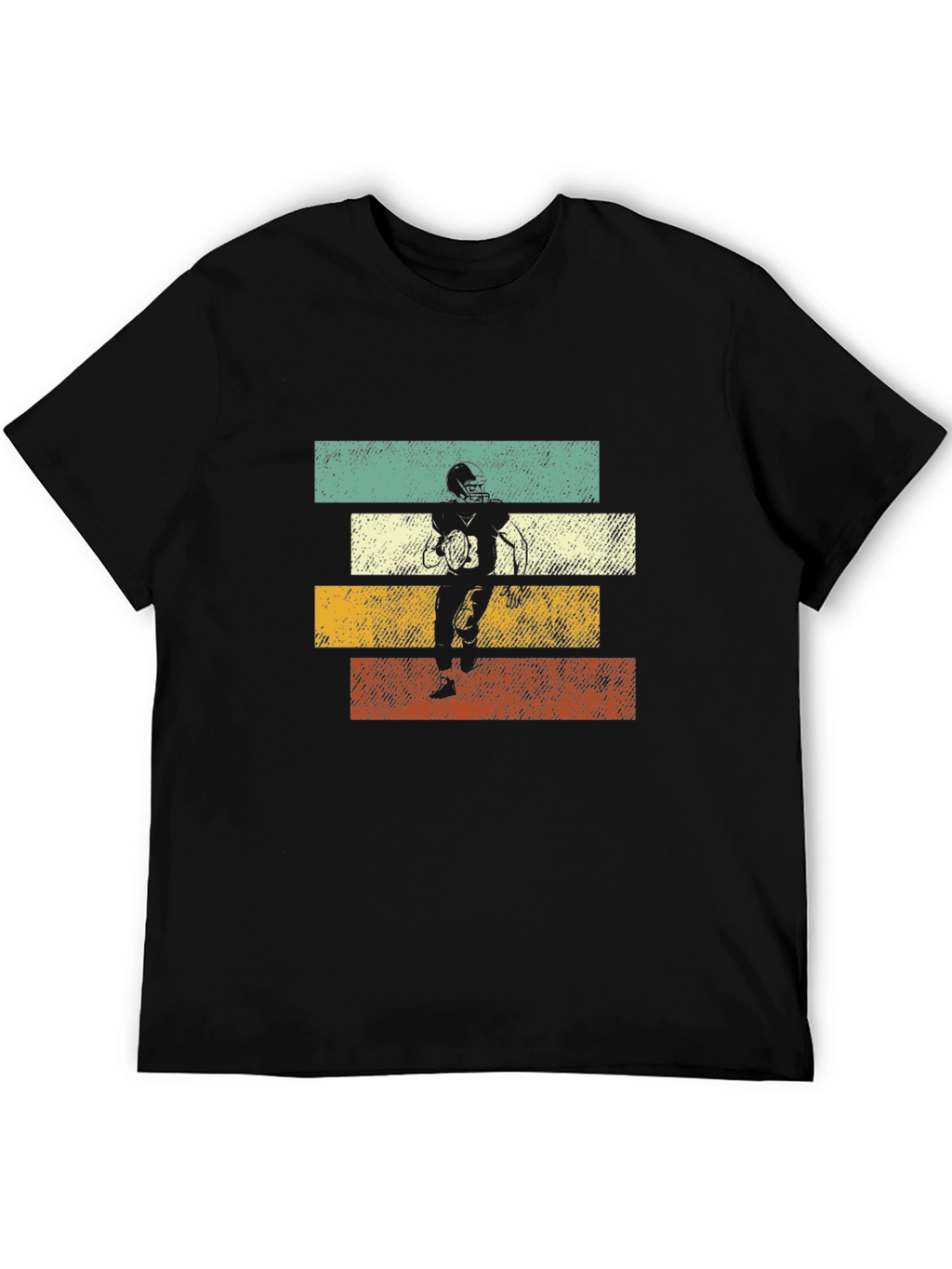 Retro Football Player T-Shirt