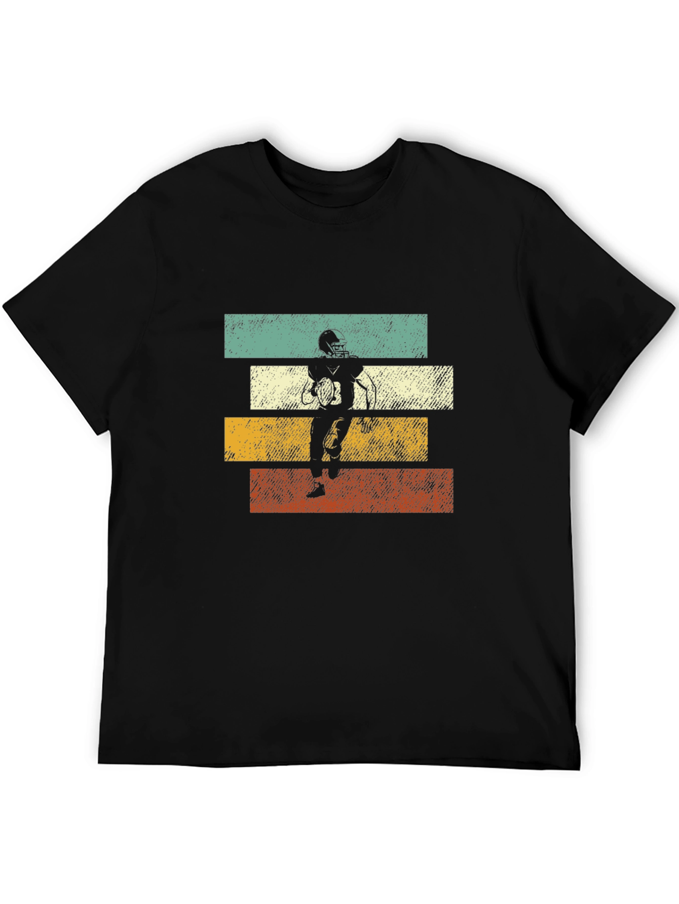 Retro Football Player T-Shirt