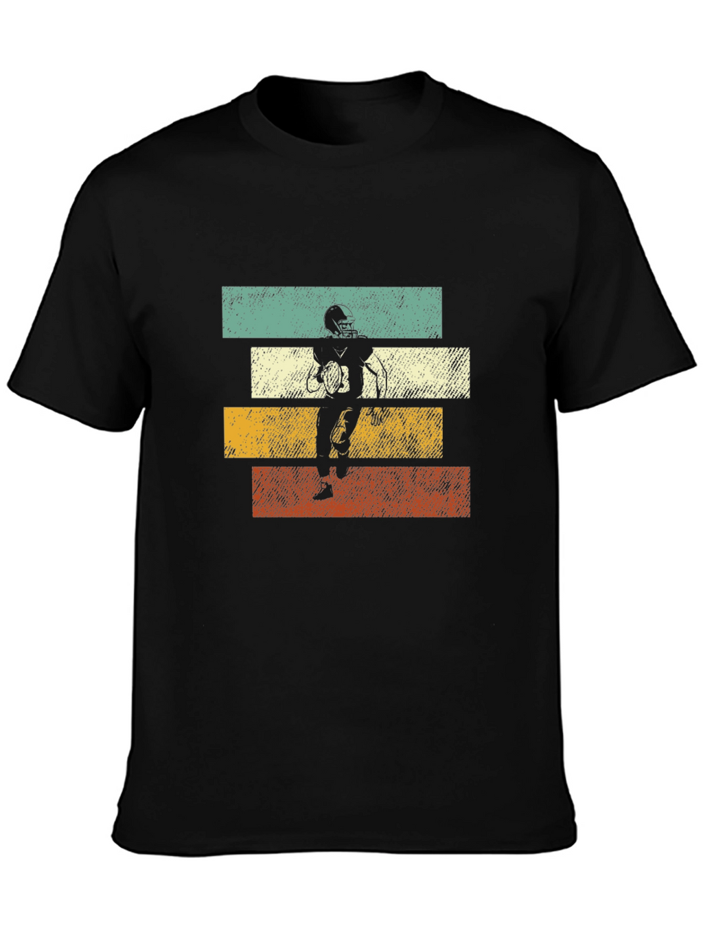 Retro Football Player T-Shirt