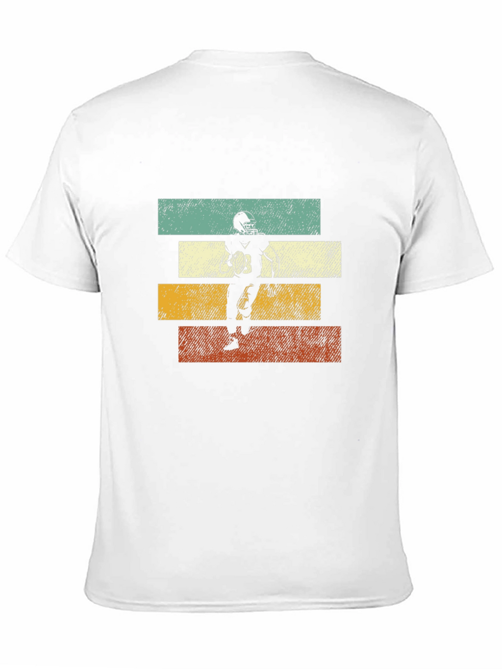 Retro Football Player T-Shirt