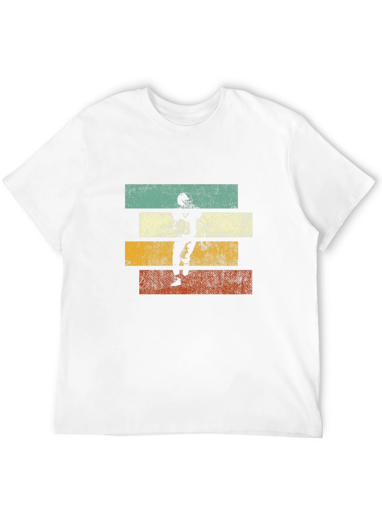 Retro Football Player T-Shirt