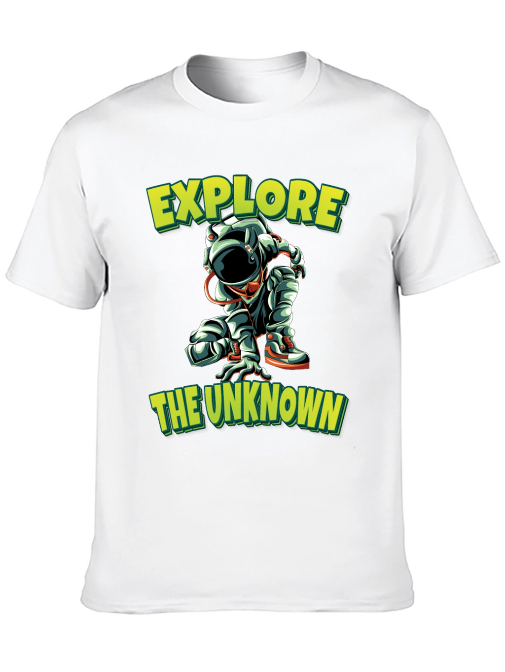 Explore the Unknown Black Graphic Tee