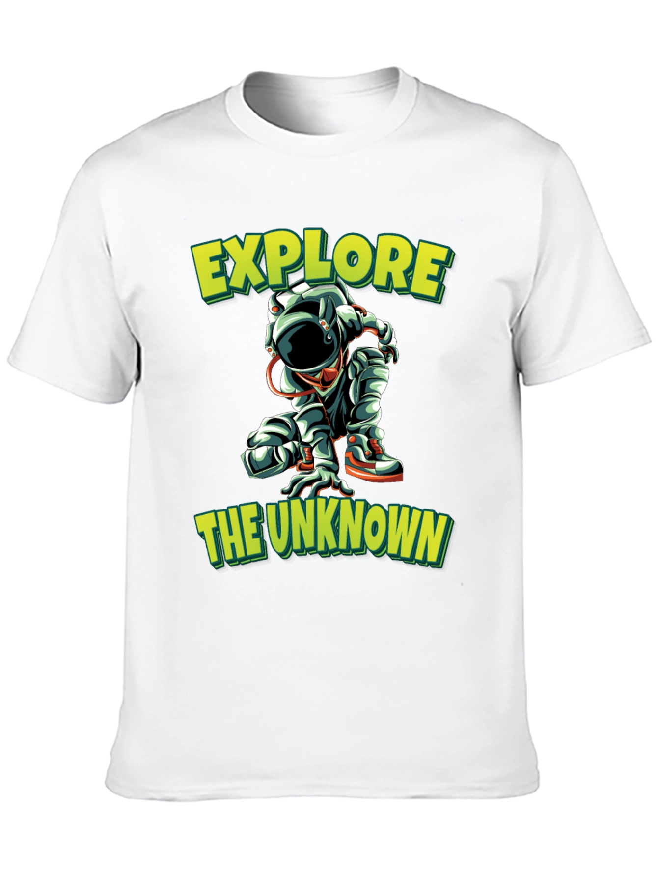 Explore the Unknown Black Graphic Tee