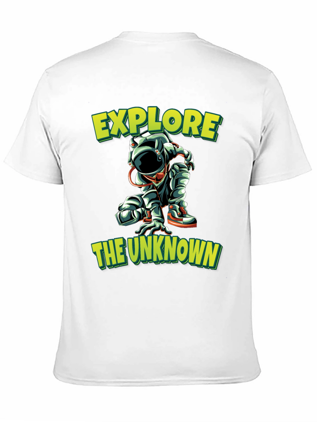 Explore the Unknown Black Graphic Tee