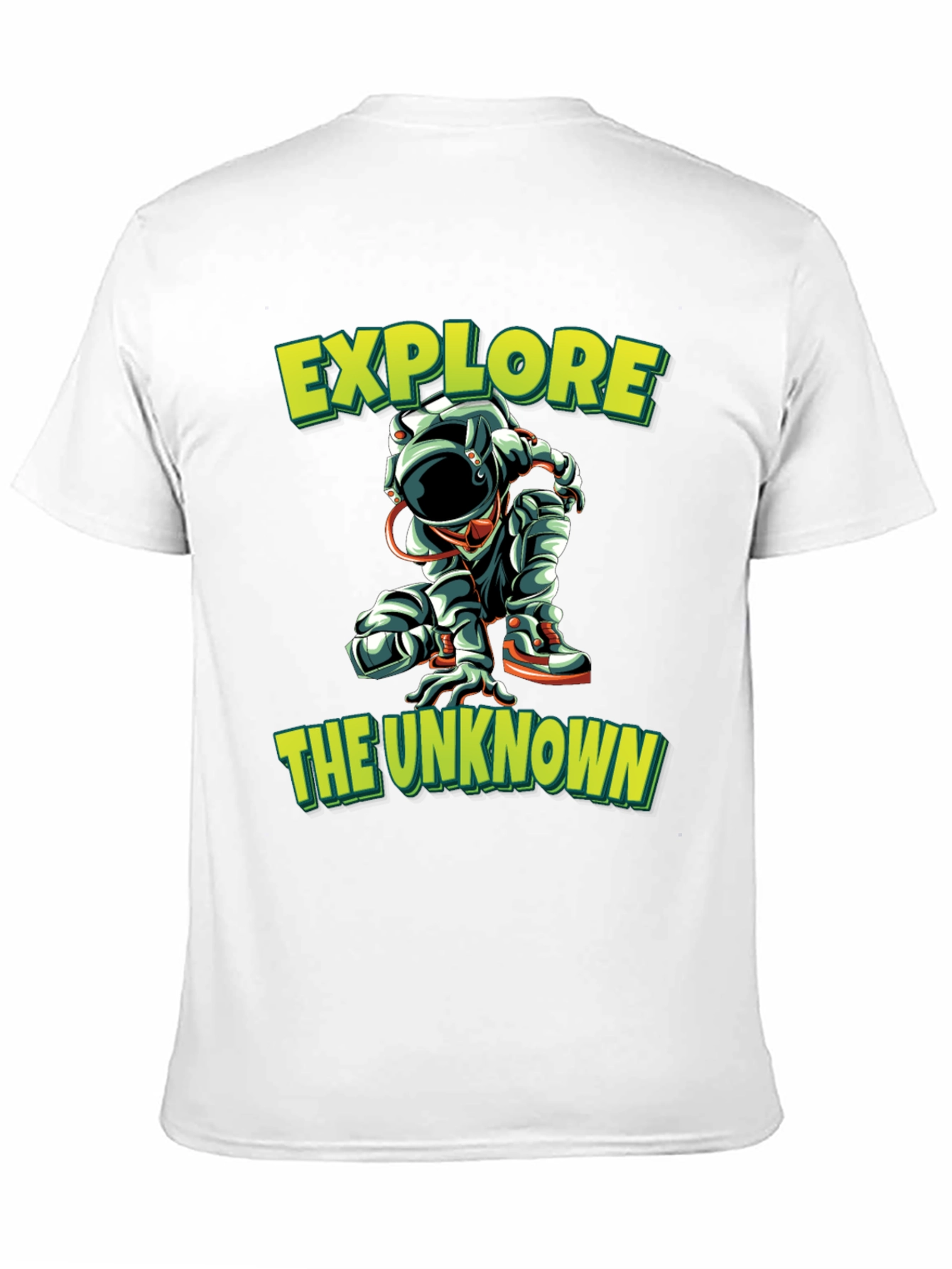 Explore the Unknown Black Graphic Tee