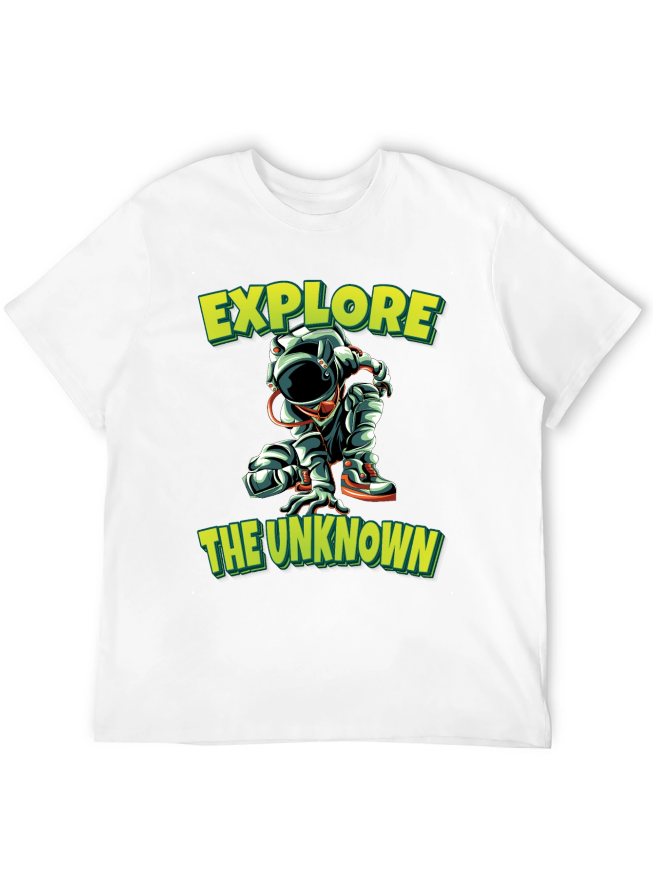 Explore the Unknown Black Graphic Tee