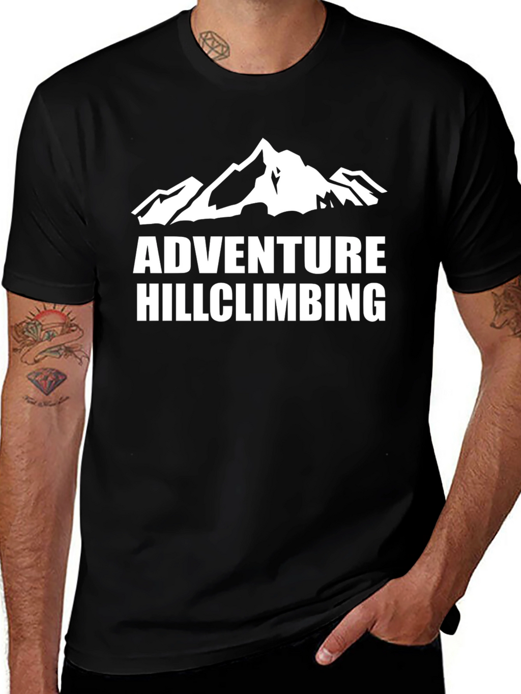 Adventure Hillclimbing Graphic Tee