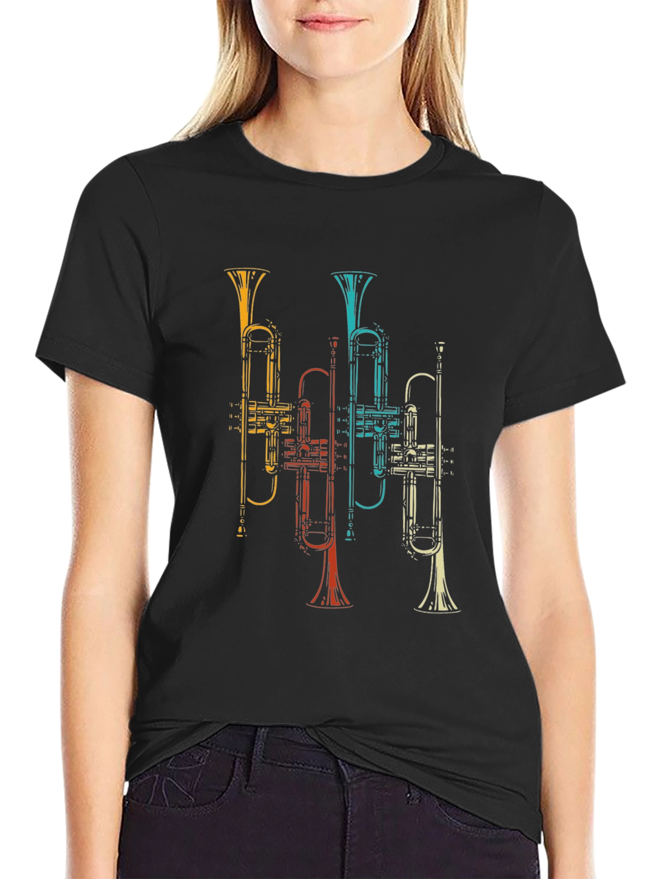 Retro Trumpet T-Shirt
