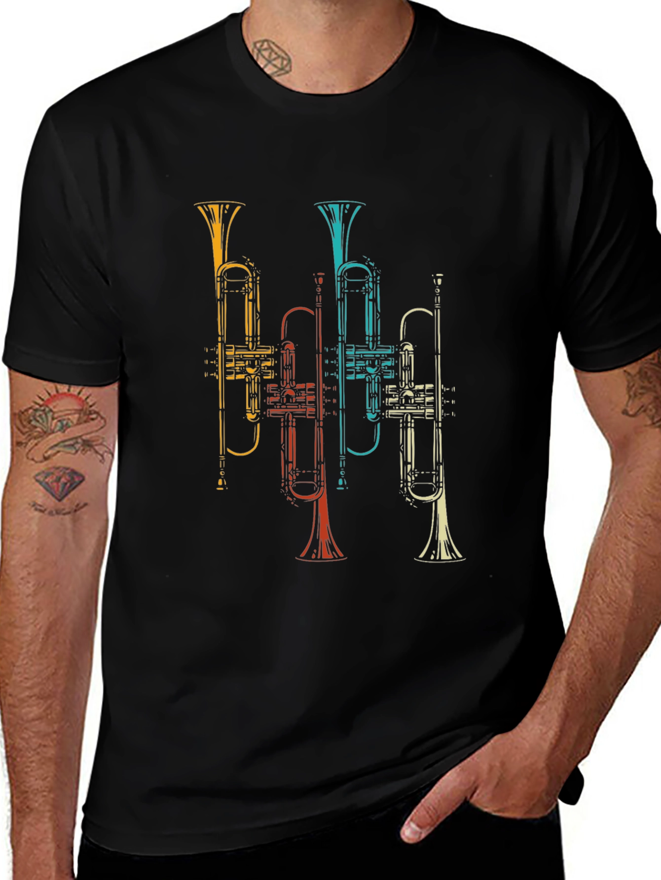 Retro Trumpet T-Shirt