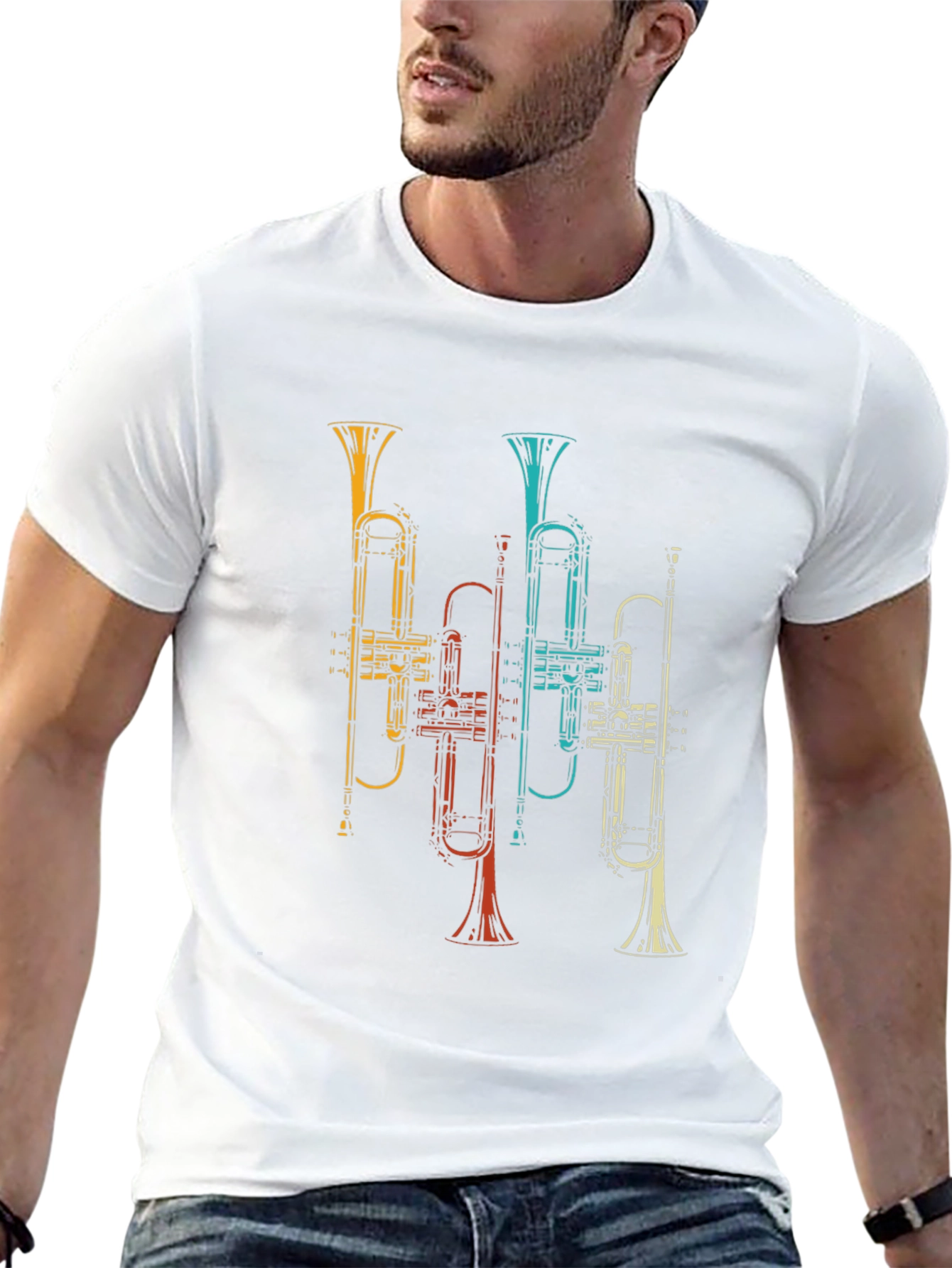 Retro Trumpet T-Shirt