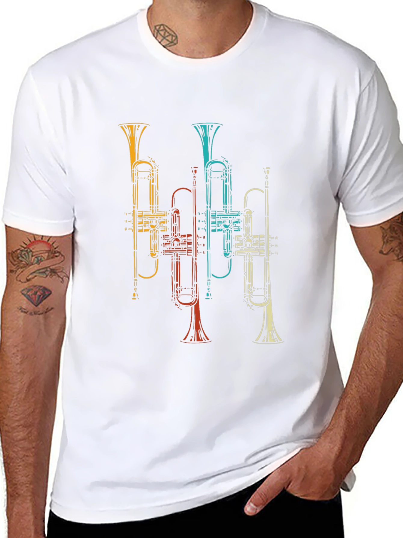 Retro Trumpet T-Shirt