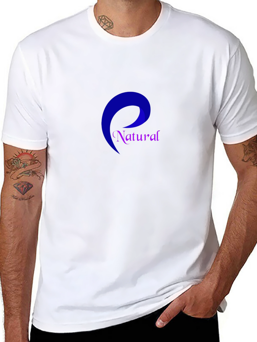 Natural Graphic T-Shirt - Casual Style