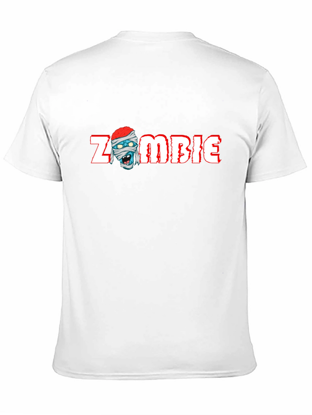 Zombie Mummy Graphic Black T-Shirt