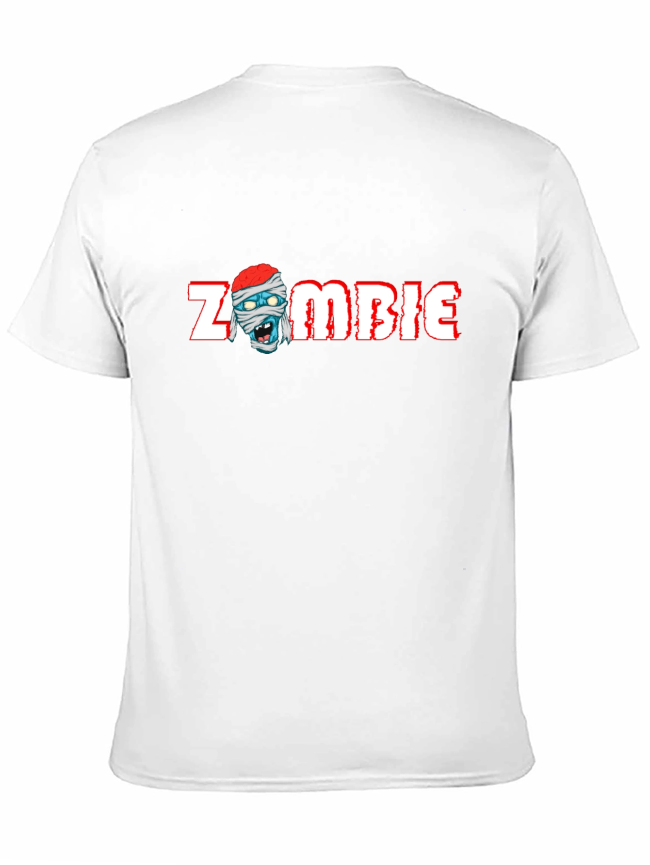 Zombie Mummy Graphic Black T-Shirt