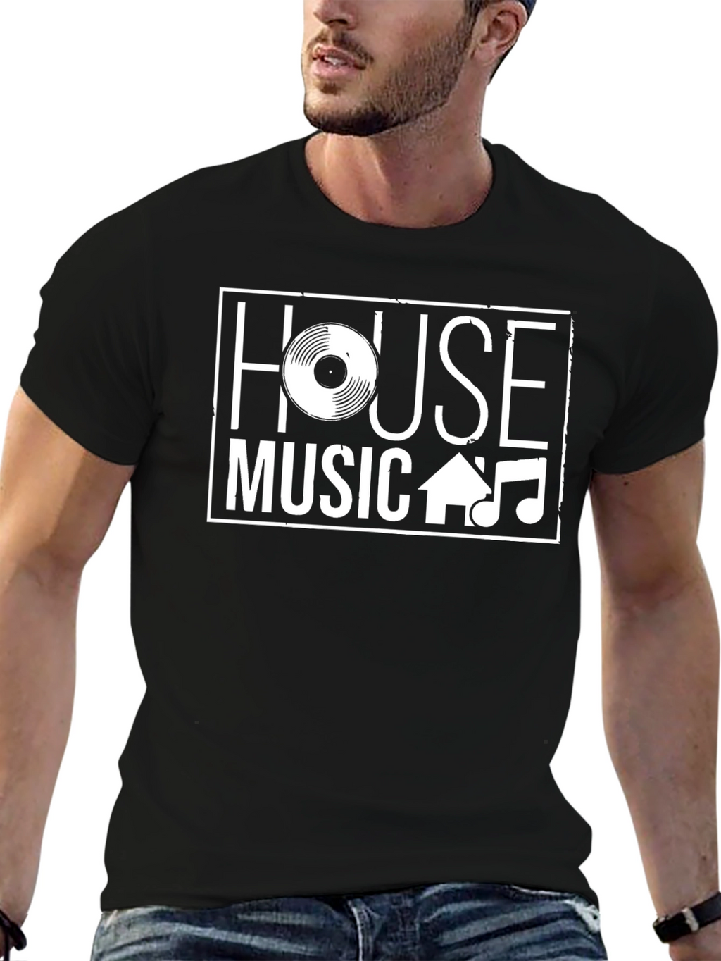 House Music Graphic Tee