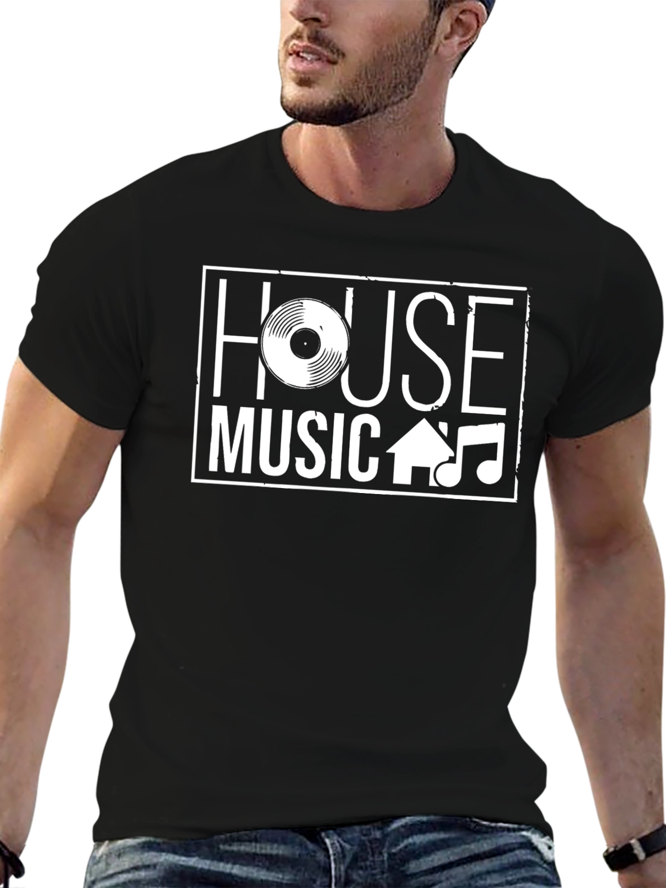 House Music Graphic Tee