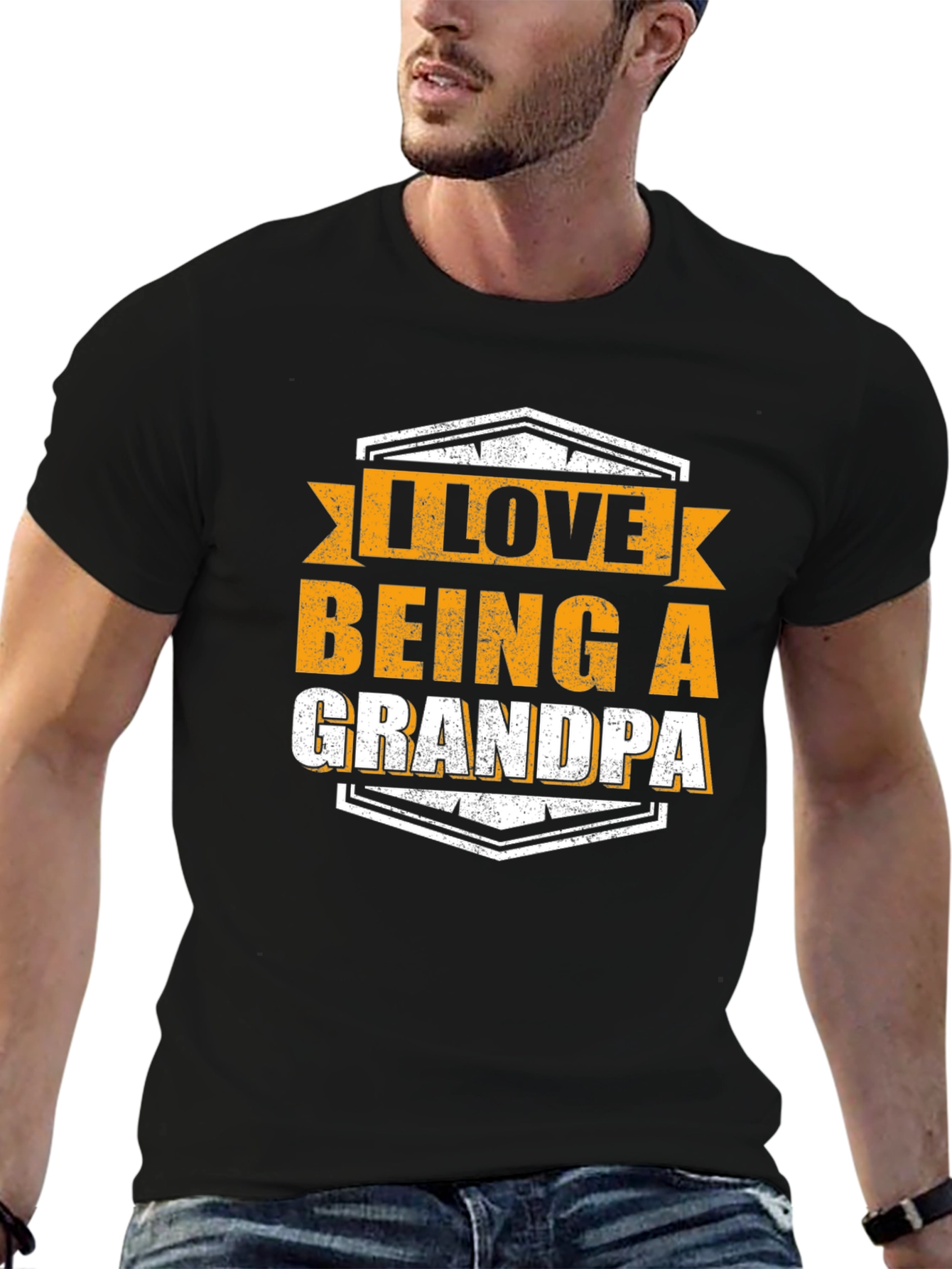 I LOVE BEING A GRANDPA T-Shirt
