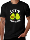 Avocado Couple Graphic Tee: Lets Avocuddle