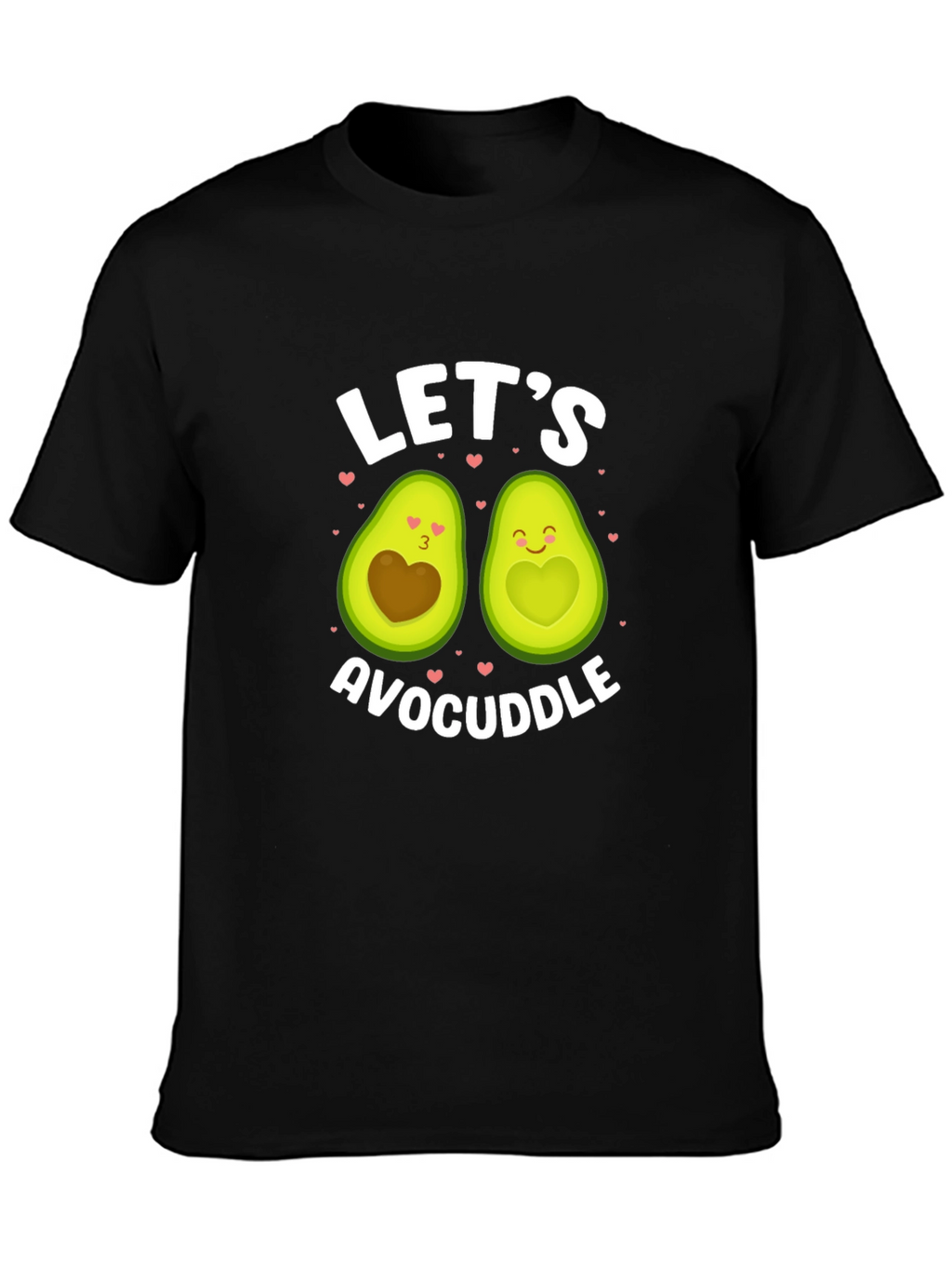 Avocado Couple Graphic Tee: Lets Avocuddle
