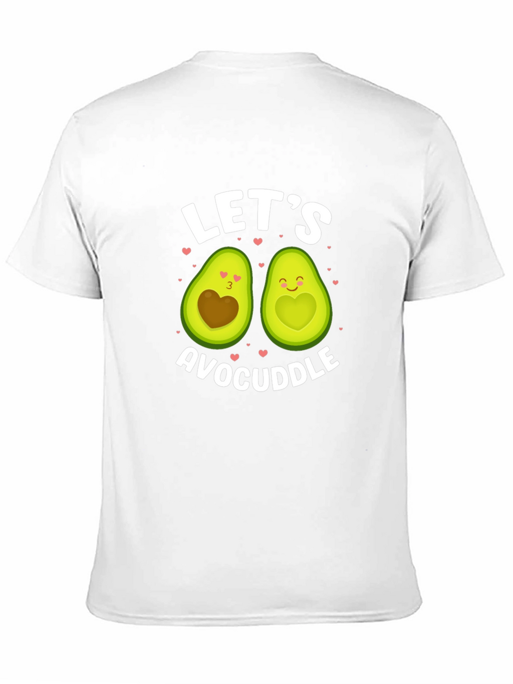 Avocado Couple Graphic Tee: Lets Avocuddle